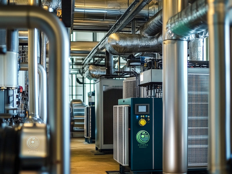 Jak generowany jest prąd elektryczny z ciepła odpadowego i geotermii za pomocą systemu Axtora Power Loop?