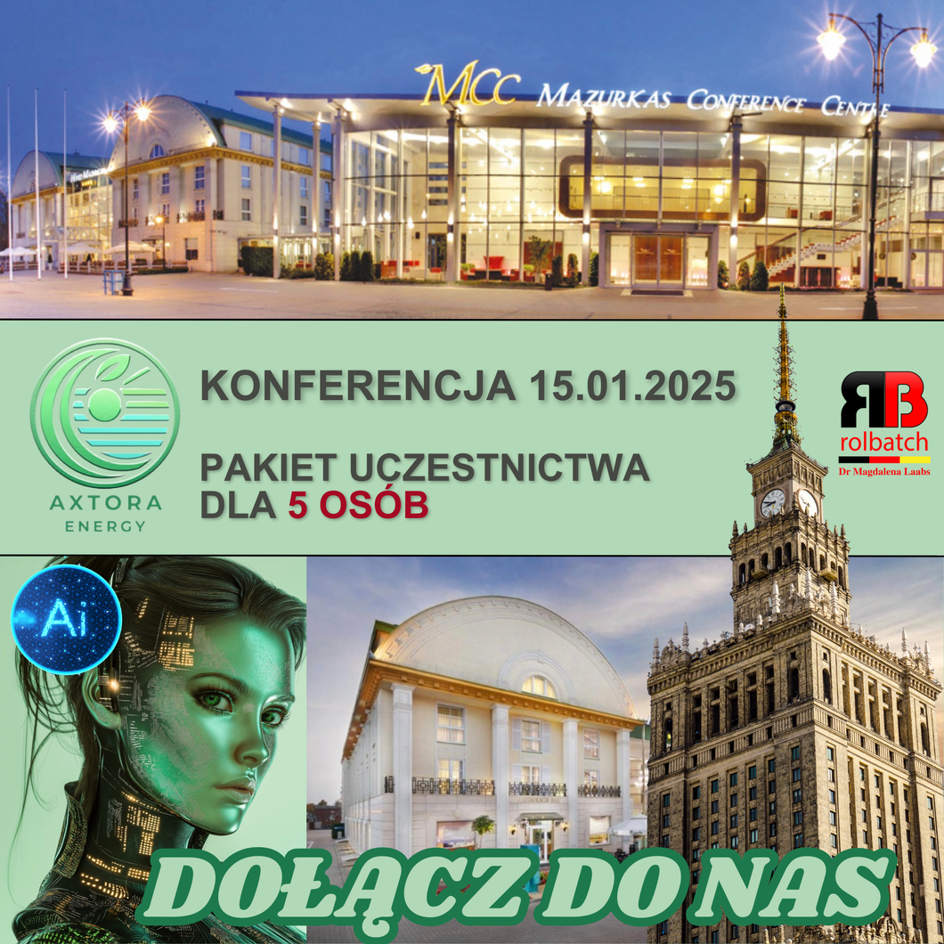 Pakiet 5-osobowy - Udział w Konferencji 